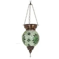 Round ceiling light φ200 65cm Handmade Metal with glass Lighting fixtures 1 - grifon.se 