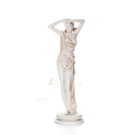 Daughters hands on the cupola 30cm Full-length alabaster statue Alabaster 1 - grifon.se