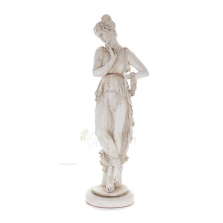 Daughter of May 68cm Full length alabaster statue Alabaster 1 - grifon.se 