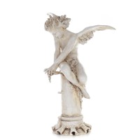 Eros: The Winged God of Love, Winged Love, Full Alabaster Statue, Ancient Greece