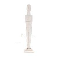 Cycladic figurine 60x10cm from Porolithos, Cycladic culture, ancient Greece Plaster, Tuff, Marmor 1 - grifon.se 