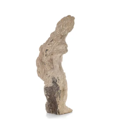 Female figurine from sandstone (stone), Handmade, Modern Decorative Plaster, Tuff, Marmor 4 - grifon.se 