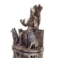 Odin: The Supreme God in Norse Mythology 22cm Veronese elektrolytisk bronsstaty Veronese 2 - grifon.se 