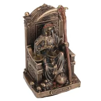 SANTA MUERTE ON THRONE 8,4cm Κιβ.96