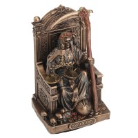 SANTA MUERTE ON THRONE 8,4cm Κιβ.96