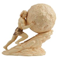 ΣΙΣΥΦΟΣ (ΛΕΥΚΟ ΚΑΙ ΧΡΥΣΟ) 18x16cm Κιβ.48