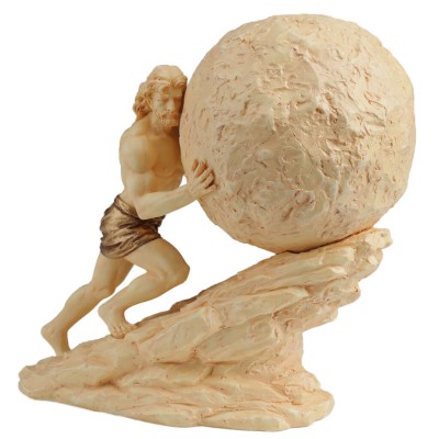 ΣΙΣΥΦΟΣ (ΛΕΥΚΟ ΚΑΙ ΧΡΥΣΟ) 18x16cm Κιβ.48