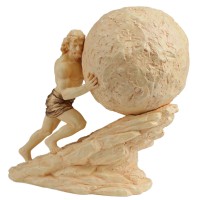 ΣΙΣΥΦΟΣ (ΛΕΥΚΟ ΚΑΙ ΧΡΥΣΟ) 18x16cm Κιβ.48