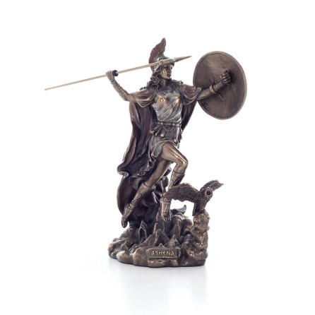 ΑΘΗΝΑ ΜΕ ΑΚΟΝΤΙΟ 27cm κιβ.6