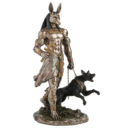 ΑΝΟΥΒΙΣ ΘΕΟΣ ΤΩΝ ΝΕΚΡΩΝ ΜΕ ΑΝΧ ΚΑΙ ΚΥΝΗΓΟΣΚΥΛΟ 12.5*14.5*26.5εκ. κιβ.6