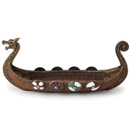 VIKING SNEKKE LONG BOAT MULTIPURPOSE DISPLAY TRAY