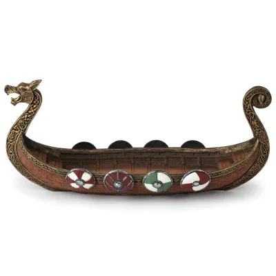 VIKING SNEKKE LONG BOAT MULTIPURPOSE DISPLAY TRAY